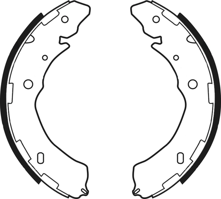 Brake Shoe Set (ABS4147)