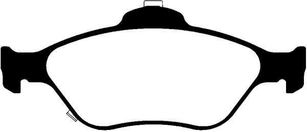 Brake Pad Set, disc brake (PLU1302)