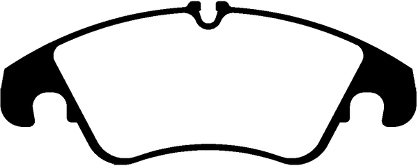 Brake Pad Set, disc brake (PLU1406)
