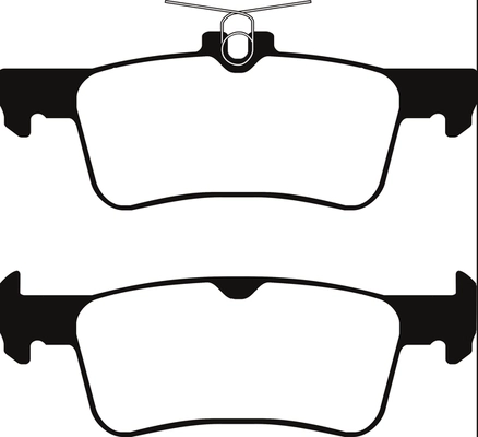 Brake Pad Set, disc brake (PLU4628)