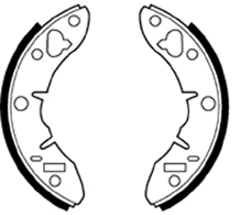 Brake Shoe Set (ABS9187)