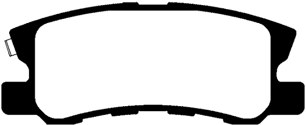 Brake Pad Set, disc brake (PLU3995)
