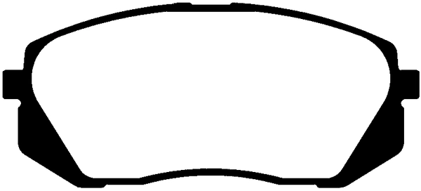 Brake Pad Set, disc brake (PLU1375)