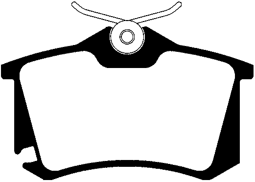 Brake Pad Set, disc brake (PLU3896)