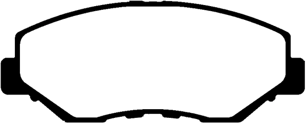 Brake Pad Set, disc brake (PLU3924)