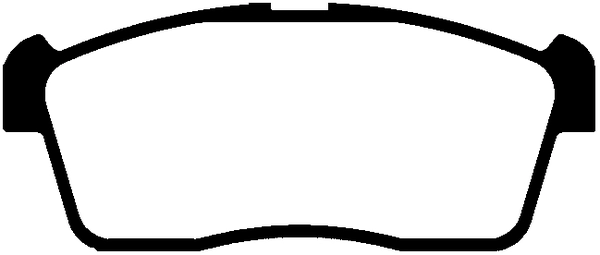 Brake Pad Set, disc brake (PLU3798)
