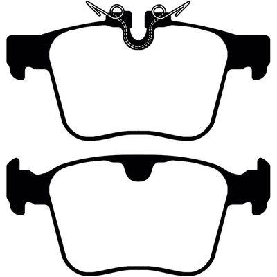 Brake Pad Set, disc brake (PLU2338)