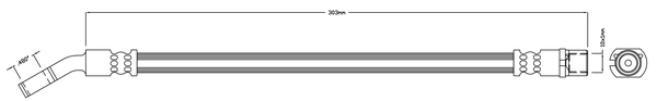 Brake Hose (ABH1132)