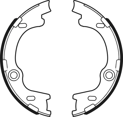 Brake Shoe Set (ABS4118)