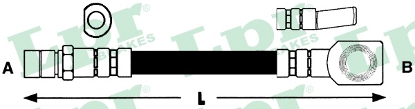 Brake Hose (6T46159)