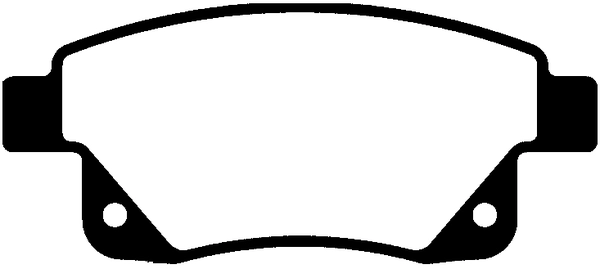 Brake Pad Set, disc brake (PLU1237)