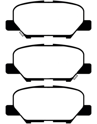 Brake Pad Set, disc brake (PLU2231)