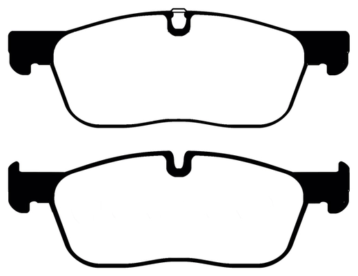 Brake Pad Set, disc brake (PLU2340)