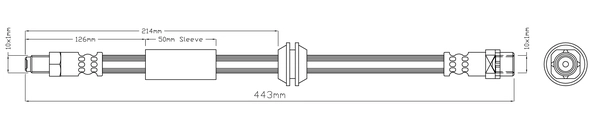 Brake Hose (ABH1098)