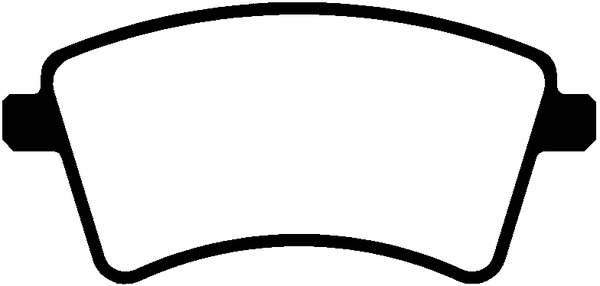 Brake Pad Set, disc brake (PLU2043)