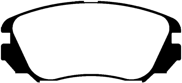 Brake Pad Set, disc brake (PLU2061)