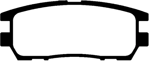 Brake Pad Set, disc brake (PLU804)