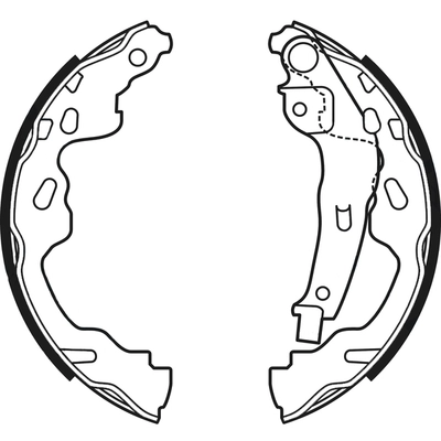 Brake Shoe Set (ABS4073)