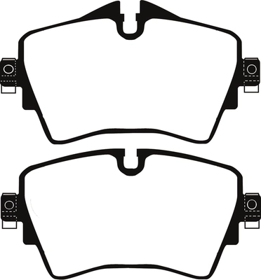 Brake Pad Set, disc brake (PLU2238)