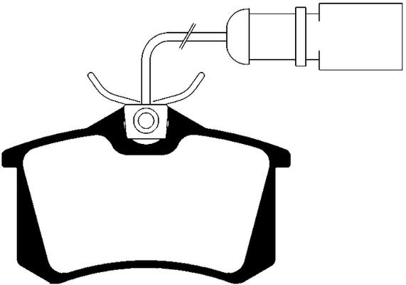 Brake Pad Set, disc brake (PLU3773)