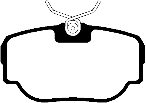 Brake Pad Set, disc brake (PLU4558)