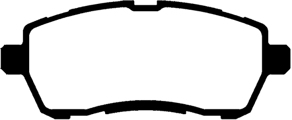 Brake Pad Set, disc brake (PLU1362)