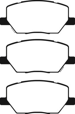 Brake Pad Set, disc brake (PLU2341)