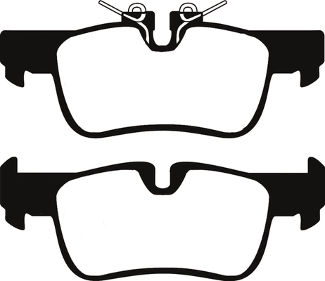 Brake Pad Set, disc brake (PLU2312)