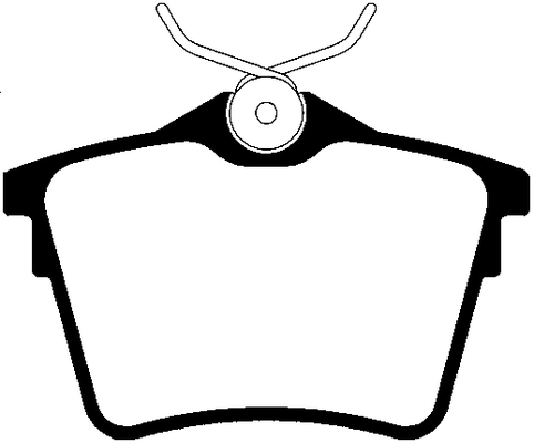 Brake Pad Set, disc brake (PLU1151)