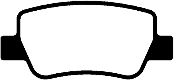 Brake Pad Set, disc brake (PLU2074)