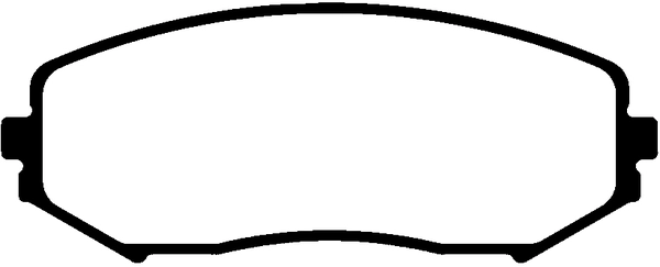 Brake Pad Set, disc brake (PLU1351)