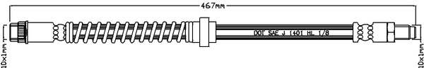 Brake Hose (ABH1042)