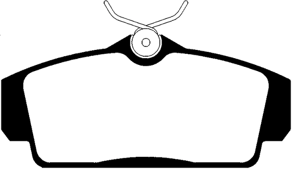 Brake Pad Set, disc brake (PLU1096)