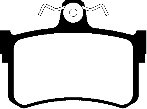 Brake Pad Set, disc brake (PLU917)