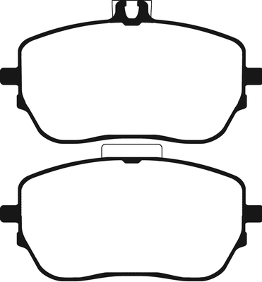Brake Pad Set, disc brake (PLU4630)