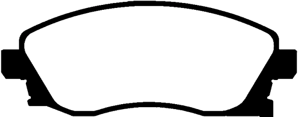Brake Pad Set, disc brake (PLU3736)
