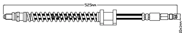 Brake Hose (ABH1080)