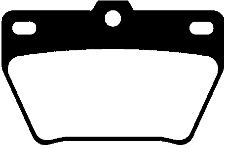 Brake Pad Set, disc brake (PLU3847)