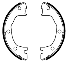 Brake Shoe Set (ABS4023)