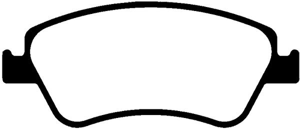Brake Pad Set, disc brake (PLU1397)