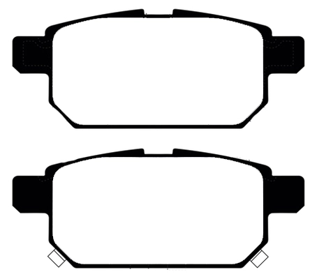 Brake Pad Set, disc brake (PLU2187)