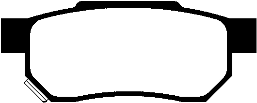 Brake Pad Set, disc brake (PLU621)