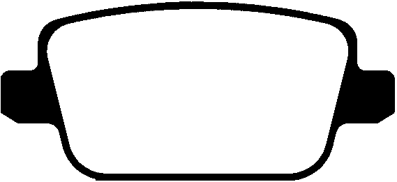 Brake Pad Set, disc brake (PLU1288)