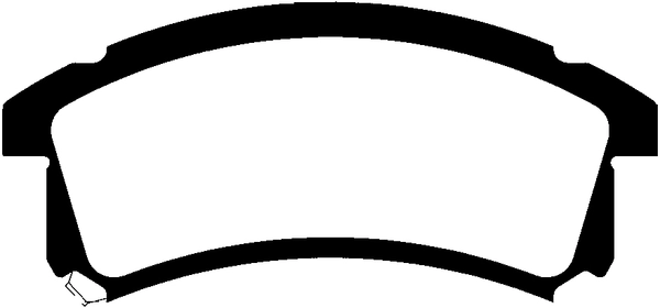 Brake Pad Set, disc brake (PLU1366)