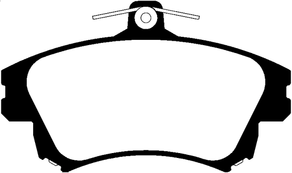 Brake Pad Set, disc brake (PLU3748)