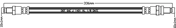 Brake Hose (ABH1065)