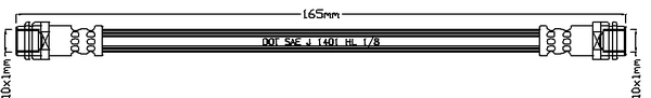 Brake Hose (ABH1009)