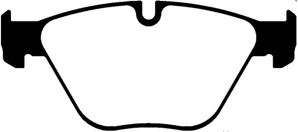 Brake Pad Set, disc brake (PLU1391)
