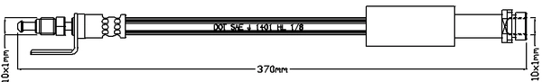Brake Hose (ABH1161)