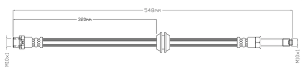 Brake Hose (ABH1170)